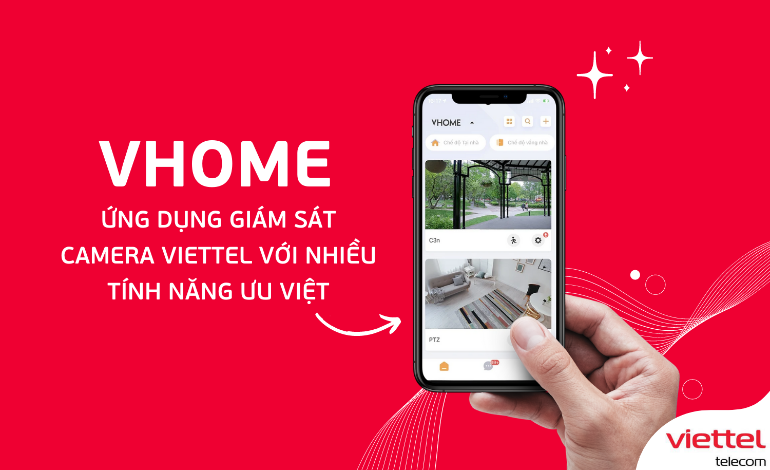 VHome - App camera gia đình Viettel 2 app camera gia đình viettel
